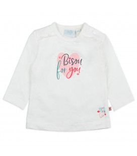 Feetje Longsleeve Bisou - Mon Petit