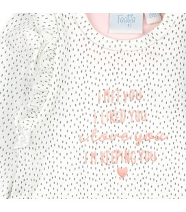 Feetje Longsleeve ruches - We Are Family Girls