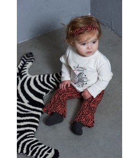 Feetje Longsleeve Whoop Whoop - Zebra