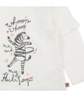 Feetje Longsleeve Whoop Whoop - Zebra