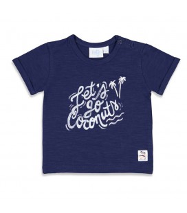 Feetje T-shirt Coconuts - Here Comes The Fun - Marine