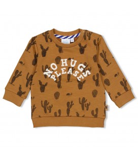 Sweater AOP - Looking Sharp - Camel