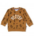 Feetje Sweater AOP - Looking Sharp - Camel