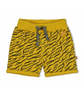 Feetje Short AOP - Go Wild - Okergeel melange