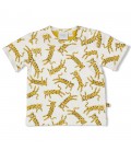 Feetje T-shirt AOP - Go Wild - Offwhite