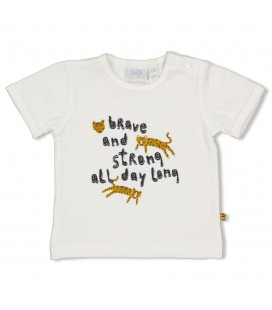 Feetje T-shirt - Go Wild - Offwhite