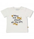 Feetje T-shirt - Go Wild - Offwhite