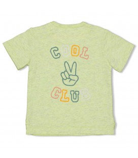 Feetje T-shirt Cool Club - Snacktime - Geel melange