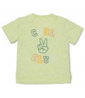 Feetje T-shirt Cool Club - Snacktime - Geel melange