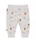 Feetje Broek AOP - Griddly Bear - Grijs melange