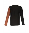 Bellaire T-shirt long sleeves diagonal cut and sewn