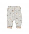 Feetje Broek AOP - Happy Together - Grijs melange