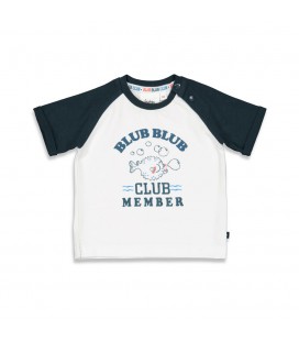 Feetje T-shirt - Blub Club - Wit