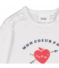 Feetje Longsleeve - Pomme D'Amour - Wit