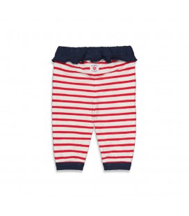 Feetje Broek streep - Pomme D'Amour - Rood