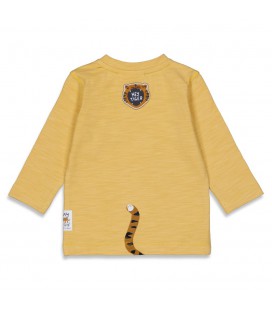 Feetje Longsleeve - Hey Tiger - Okergeel