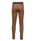 Nobell' SeclerB striped pants with rib waistband