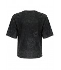Nobell' Keo B boxy fit s/sl washed look tshirt Lucky Stars print
