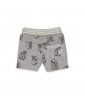 Feetje Short AOP - Cool Crew - Grijs melange