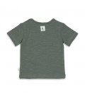 Feetje T-shirt - Hi Hello Aloha - Antraciet