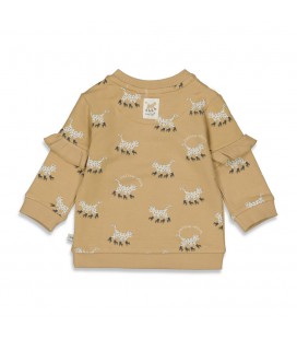 Feetje Sweater - Wild And Free - Zand