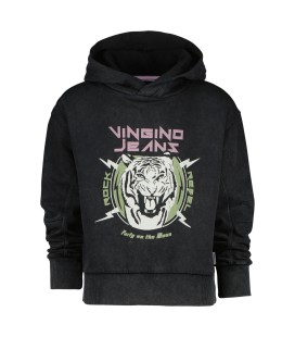 Vingino Hooded Sweater NATALYA - Washed black