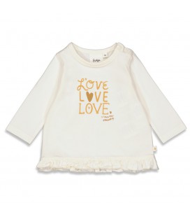 Feetje Longsleeve - Forever - Offwhite