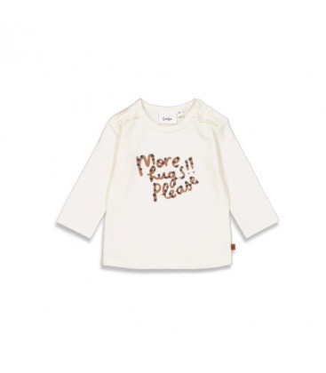 Feetje Longsleeve More - Wild - Offwhite