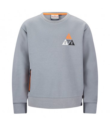 Retour Sweater Sef - light steel