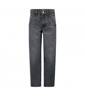 Retour Denim Josje gravel black - black denim