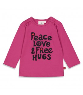 Feetje Longsleeve Peace - Made Of Magic - Violet