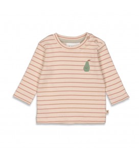 Feetje Longsleeve streep - Pearfect - Zand