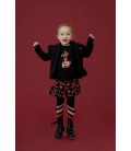 Jubel Rok AOP - Red Velvet Circus - Zwart