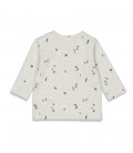 Feetje Longsleeve AOP - Family - Grijs melange