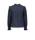 ELLE CHIC EBBALO striped blouse - Dark Navy