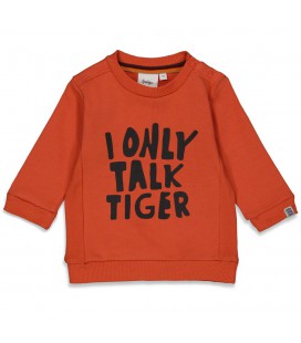 Feetje Sweater - Talking Tiger - Brique