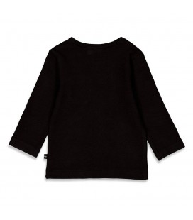 Feetje Longsleeve rib - Mister Party - Zwart