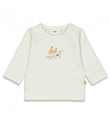 Feetje Longsleeve - Beach Days - Offwhite