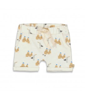 Feetje Short AOP - Beach Days - Offwhite