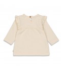 Feetje Longsleeve - Bloom - Offwhite