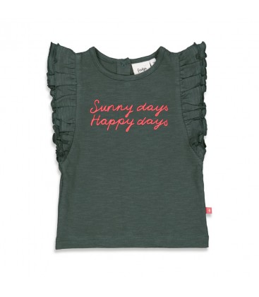 Feetje T-shirt - Sunny Days - Groen