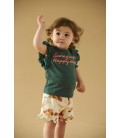 Feetje T-shirt - Sunny Days - Groen