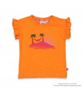 Feetje T-shirt - Sunny Days - Neon Oranje