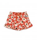Feetje Short AOP - Have a nice Daisy - Roest