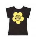 Feetje T-shirt - Have a nice Daisy - Antraciet