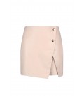 NoBell Sinda fake leather short with flap at front - Rosy Sand