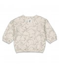 Feetje Sweater - Elephant - Offwhite melange