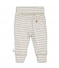 Feetje Broek streep - Elephant - Offwhite melange