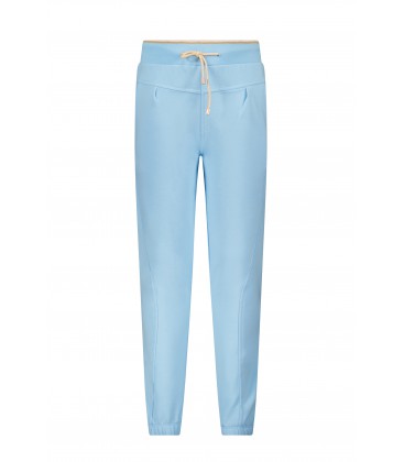 NoNo Snoop full length sweat pants with fancy sideseams - Sky High