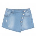 Indian bluejeans Denim Skort - Medium Denim